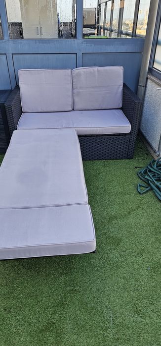 Sofá de jardim e terraço