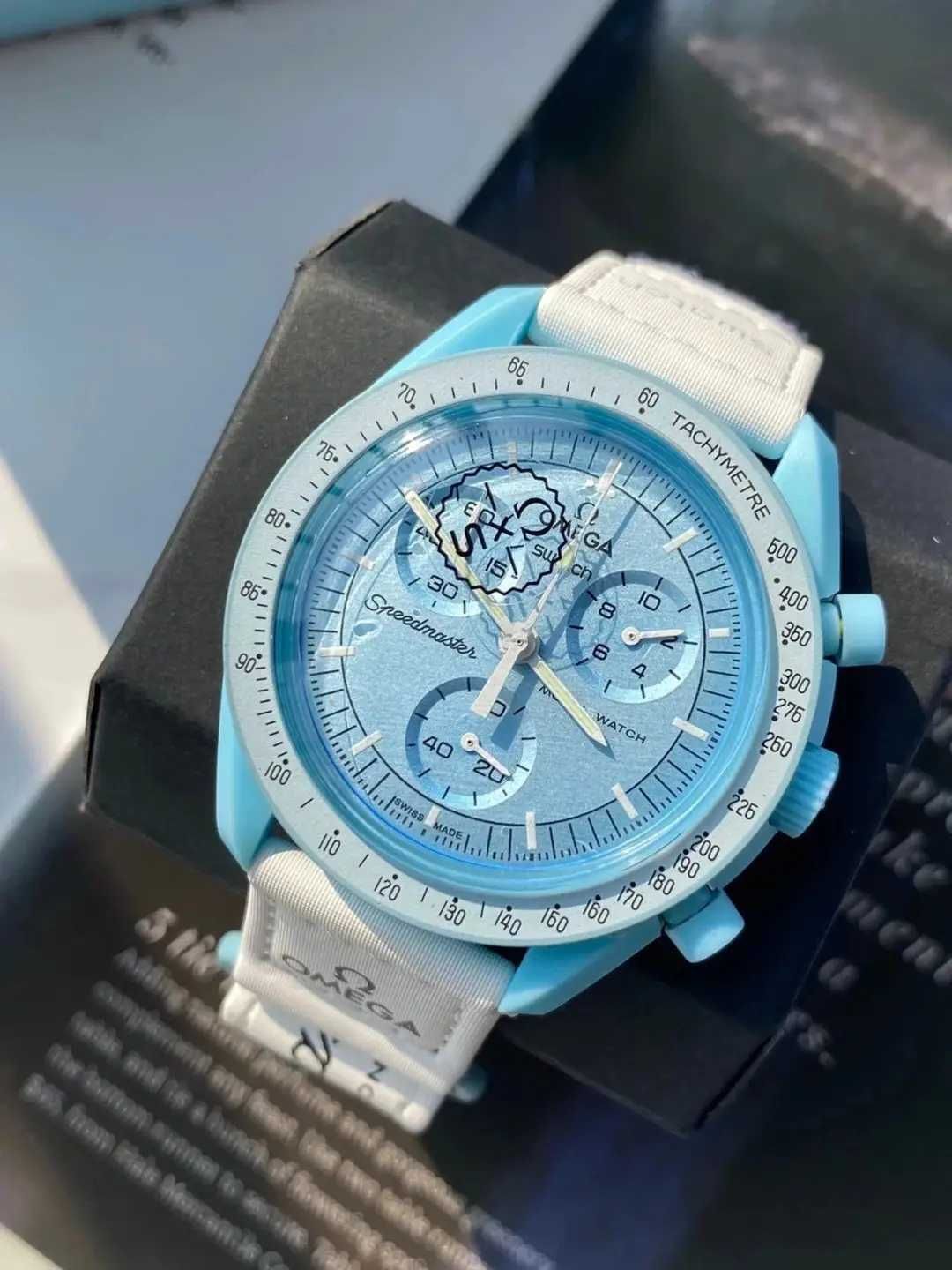 Swatch x Omega Bioceramic Moonswatch Mission to Uranus