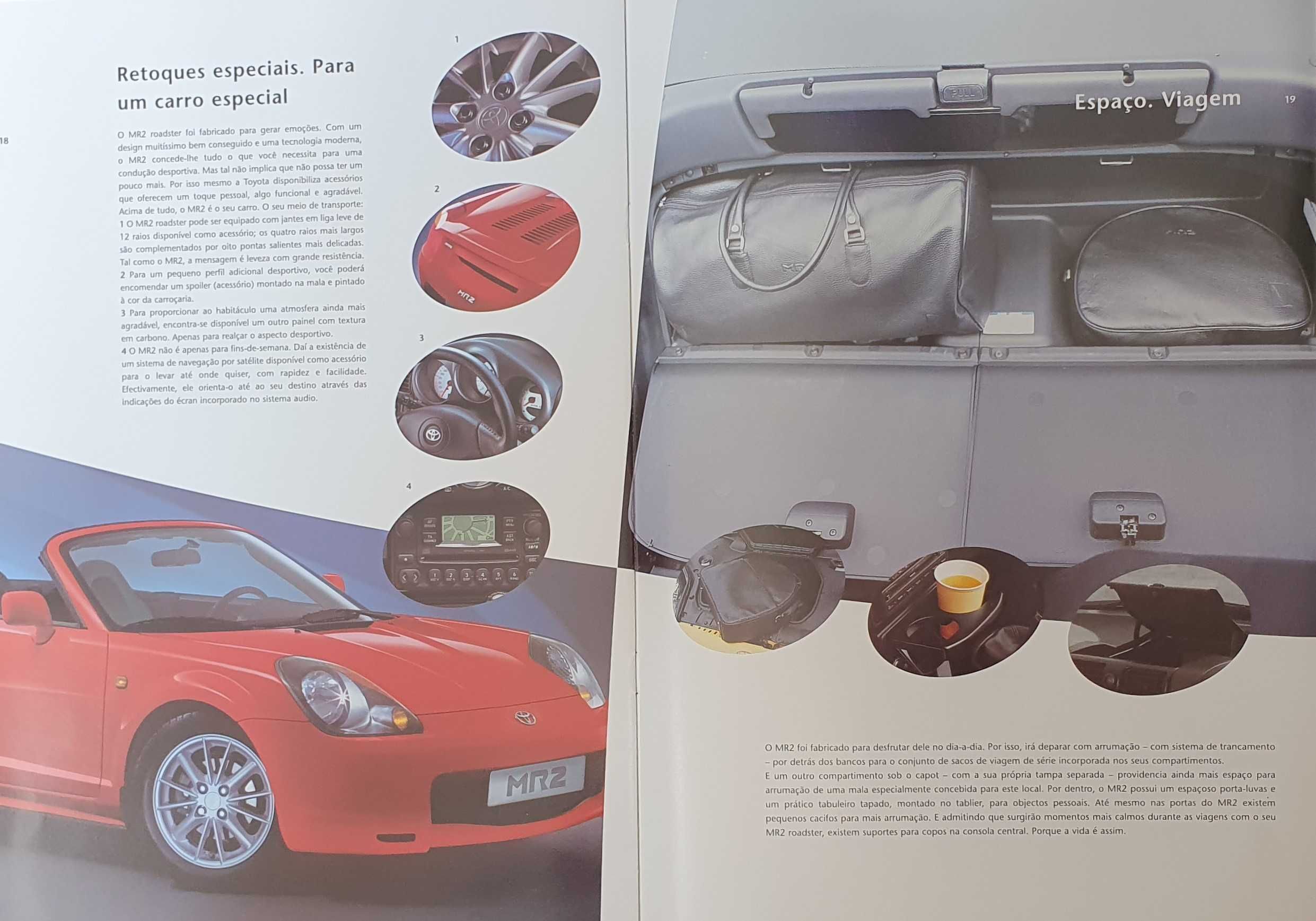 Catálogo automóvel Toyota MR2 - Ano 2002
