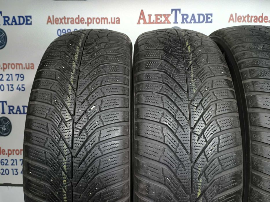 4 шт. 205/60 R16 Kumho WinterCraft WP52 зимові шини б/у, 6,5 мм