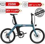 Składany rower elektryczny Fiido D11 36V 11,6AH 250W 19,5kg Gwarancja