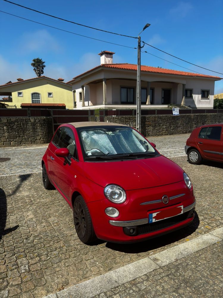 Fiat 500C caixa automática
