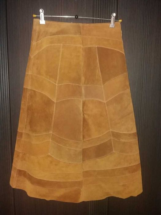Spódnica ze skóry naturalnej XS