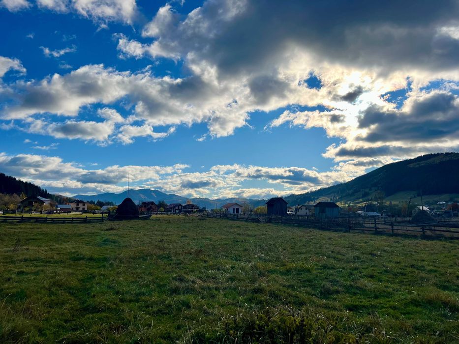 Рівна ділянка 0,14 га в Карпатах з краєвидом на Чорногору | с. Ільці