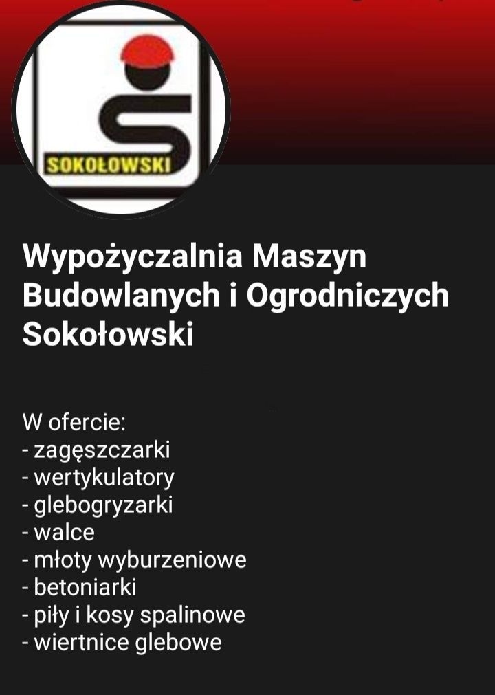 Usługi koparko-ladowarką koparka rębak  glebogryzarka separacyjna