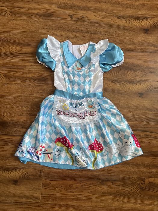 Костюм карнавал сукня платье Аліса в краіні див Алиса в стране чудес