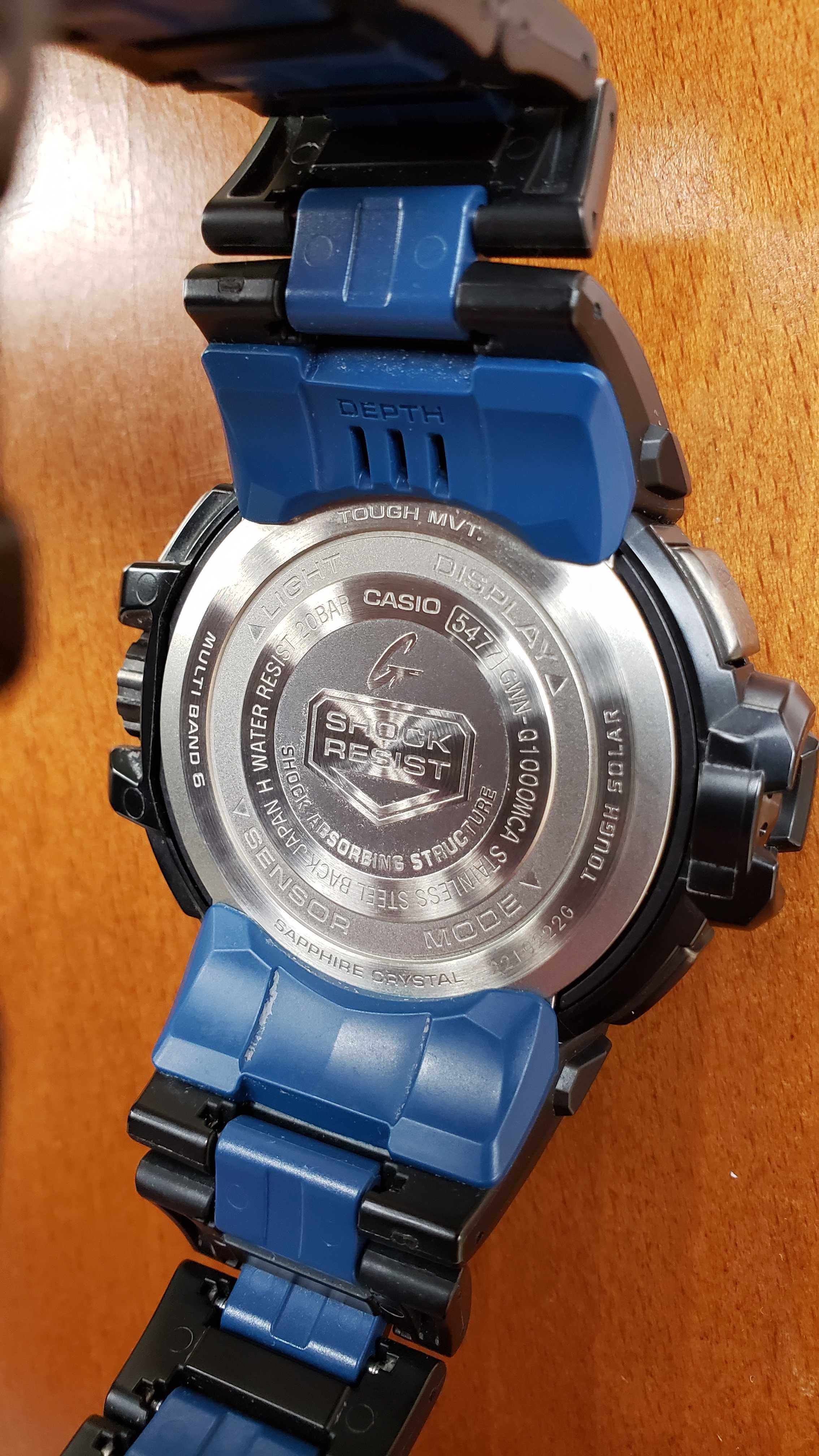 Чоловічий годинник Casio GWN-Q1000MC-1A