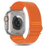 Pasek Tech-Protect Nylon na Apple Watch 44 / 45 / 46 / 49 mm - pomarań