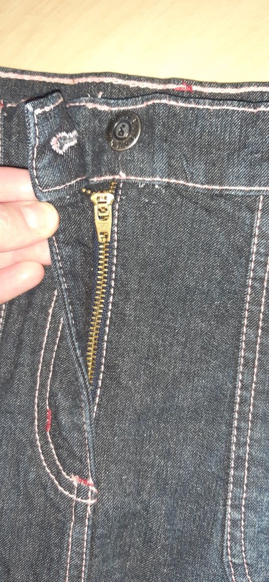 C&A Spódnica r. 152/158 jeans Y2k dżinsowa mini alt miniówka C and A