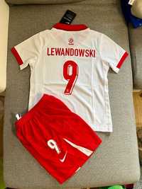 Koszulka Polska Lewandowski dla dzieci (+spodenki)