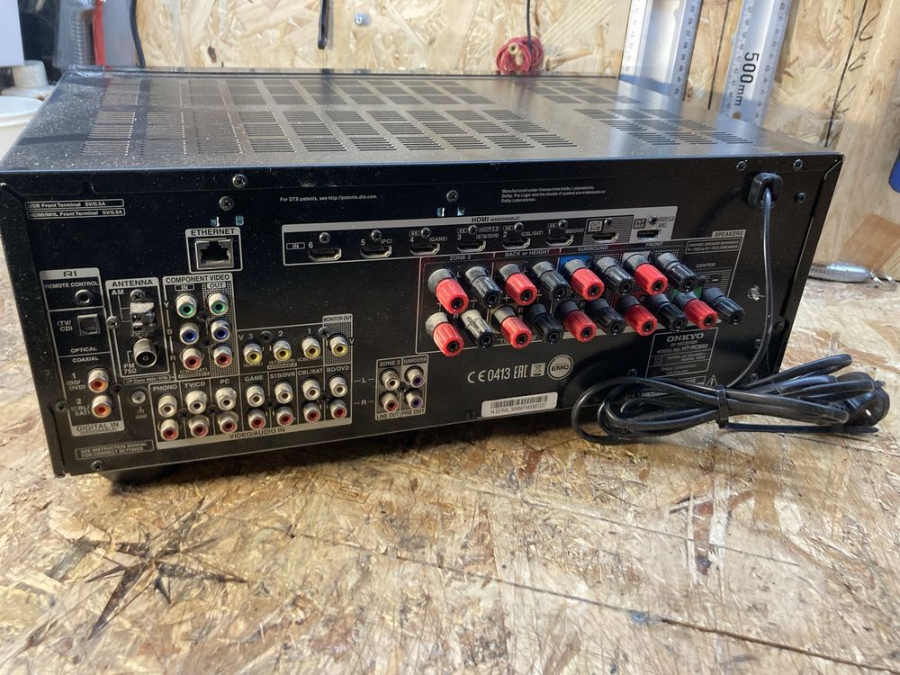 Amplituner ONKYO HT-RC660 7.2 czarny. WiFi i Bluetooth