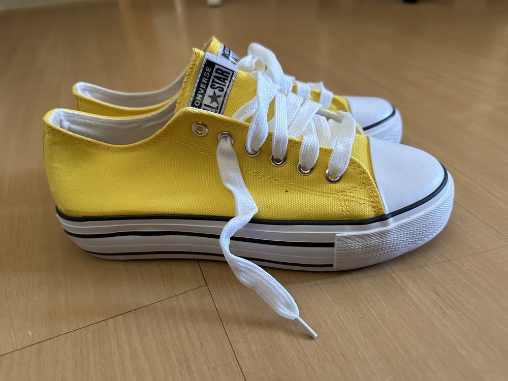 Tenis converse ALL STAR amarelos