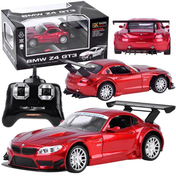 Sportowe auto zdalnie sterowane BMW Z4 pilot 1:24 RC0347