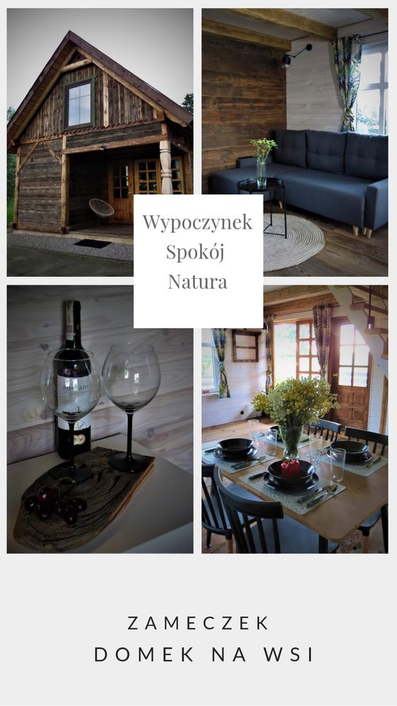 Domek, Mazury Rzeka Krutynia Ruciane-Nida Zameczek Galkowo