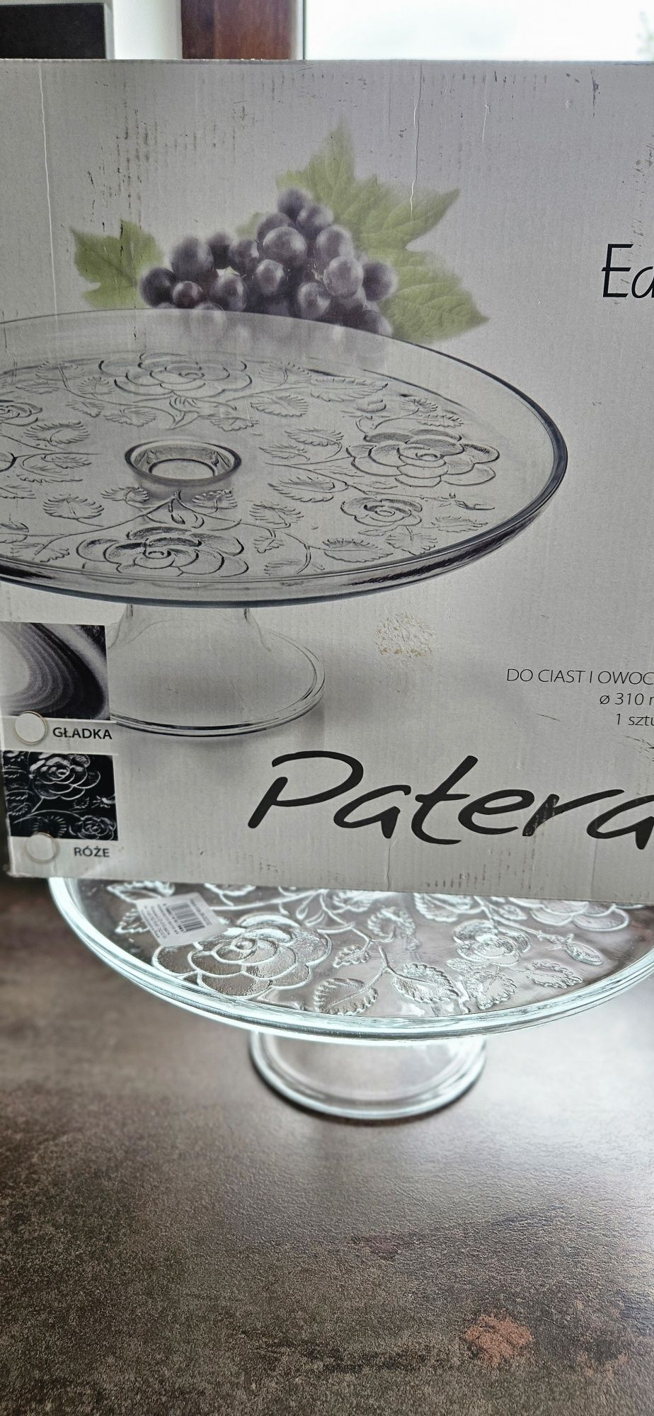 Patera na ciasto owoce