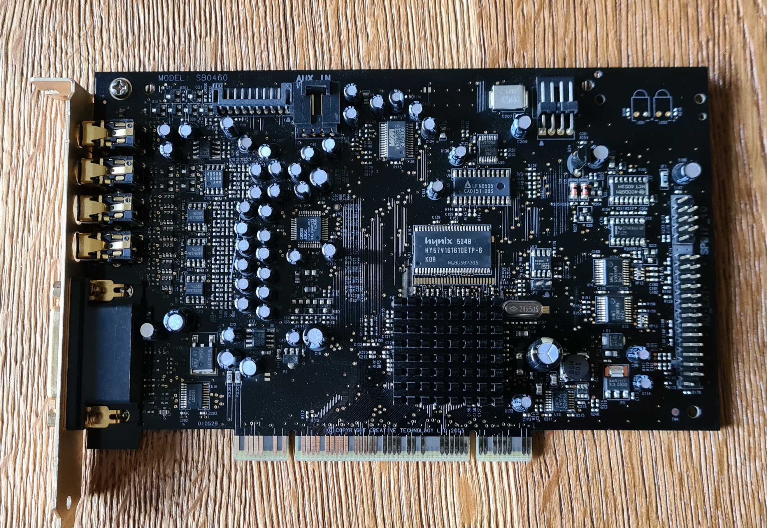 Karta dźwiękowa Sound Blaster X-Fi Extreme Music SB0460 5.1