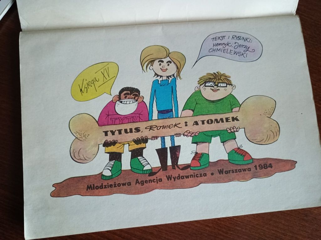 Komiksy Tytus Romek i Atomek - 3 sztuki