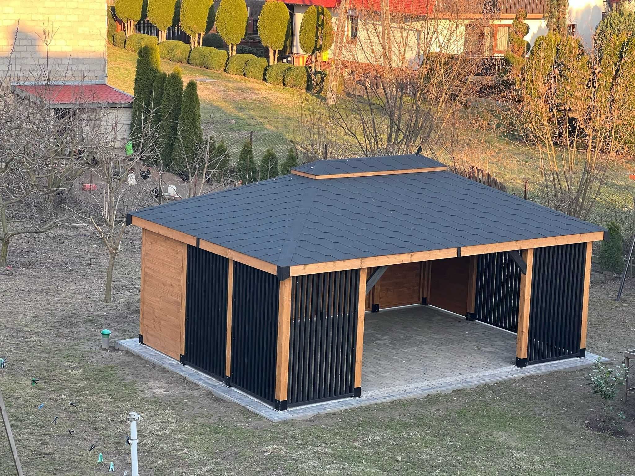 Altana altanka ogrodowa drewniana ,,Barcelona" 6x4m Hit !!!