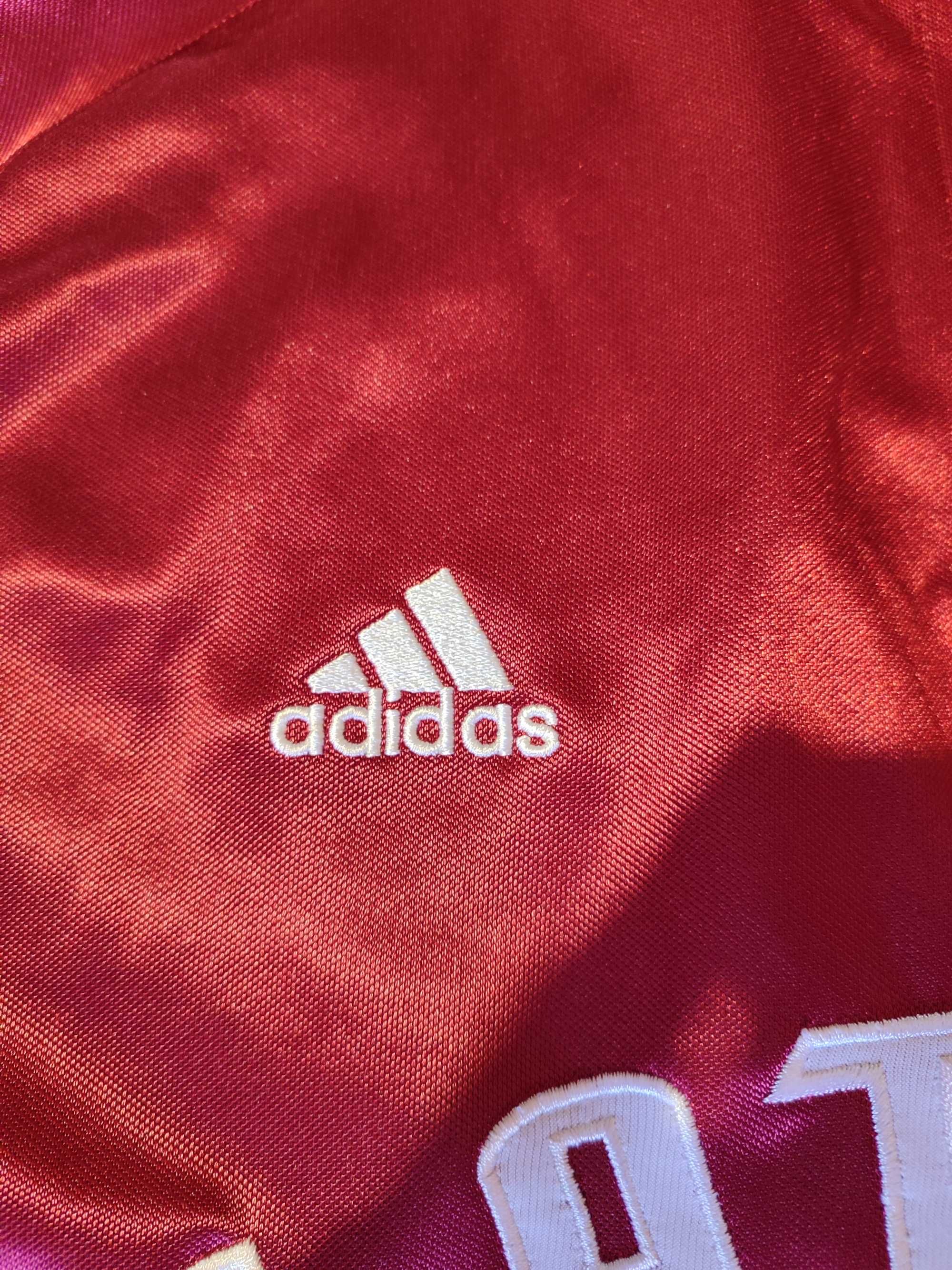 Баскетбольна тренувальна футболка Латвія Adidas Latvija 2009 розмір XL