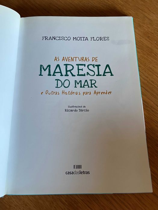 As Aventuras de MARESIA DO MAR    Francisco Moita Flores