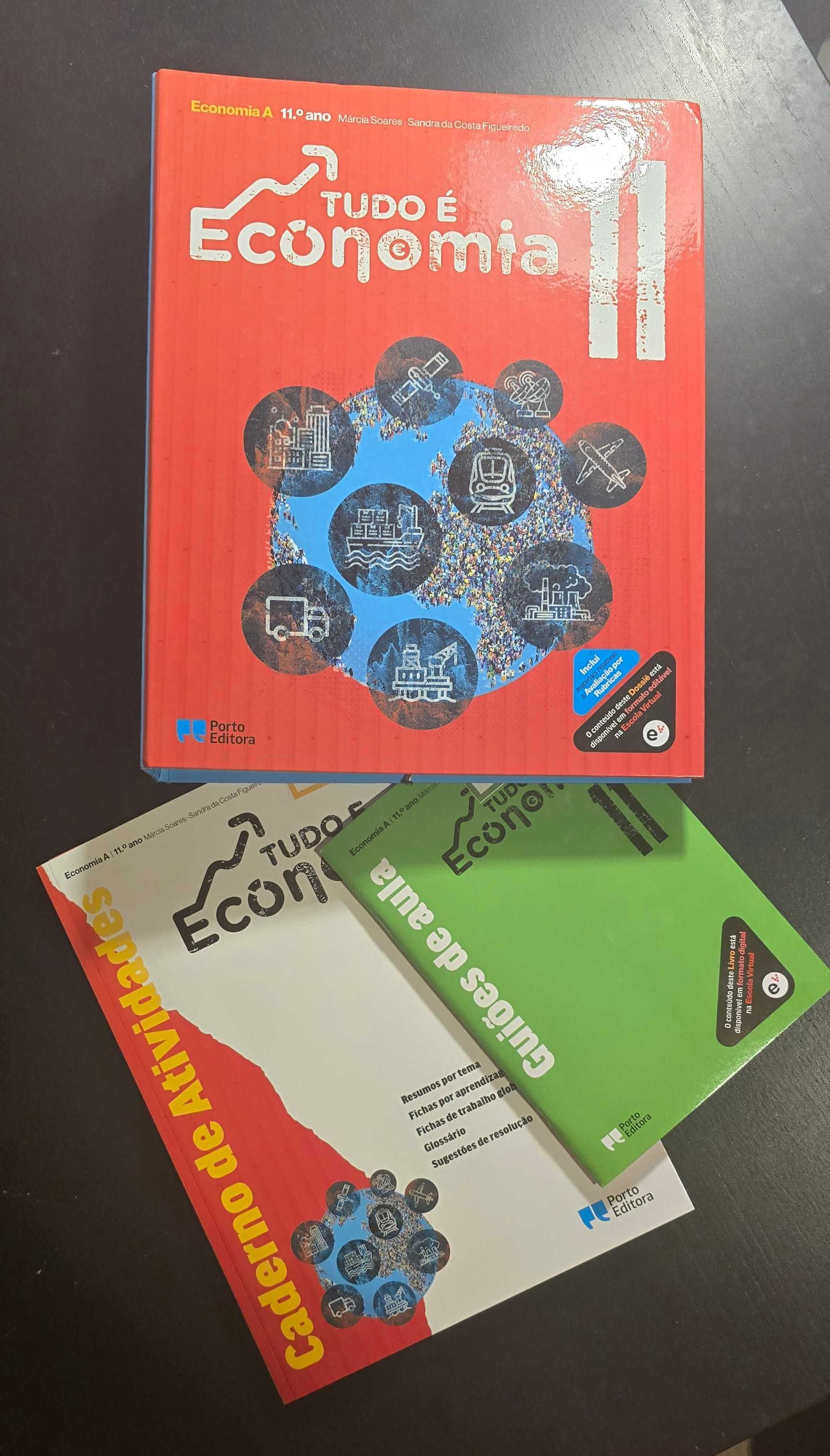 "Tudo é Economia 11" - 11º ano - Economia -  Projeto PROFESSOR