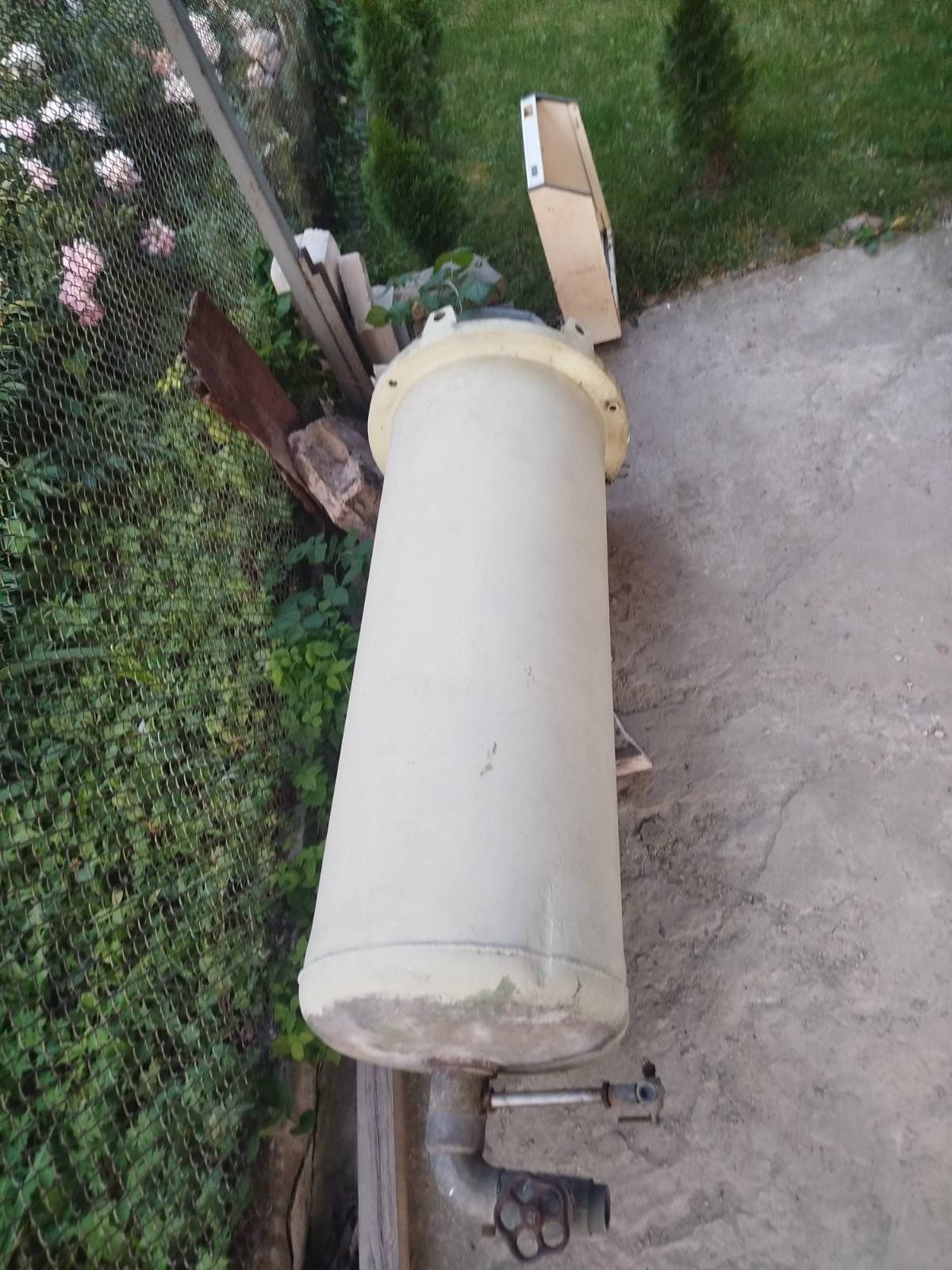 Бочка для води з алюмінію
