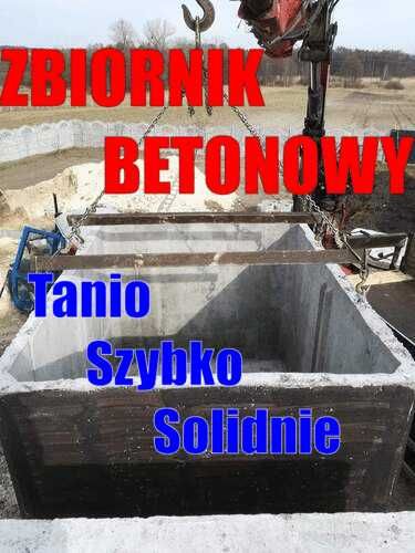 Szamba 5m3 zbiorniki betonowe Piwnica-ziemianka