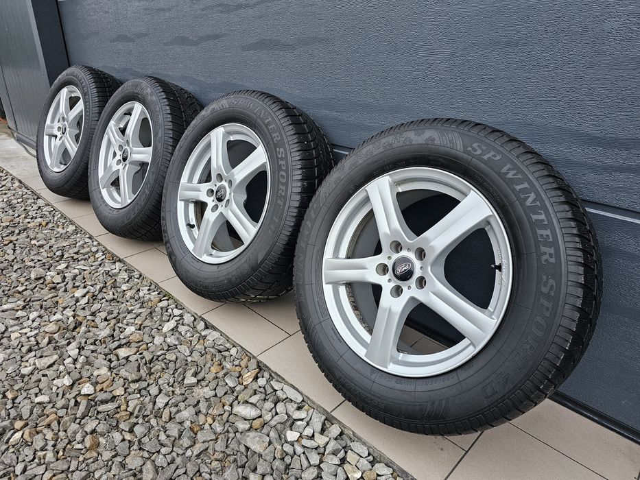 Alufelgi Ford 17" 5x108 C-Max S-Max Focus Mondeo Kuga z Oponami