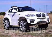 Auto samochód na akumulator BMW X6 pojazd autka samochodzik jeździk RC