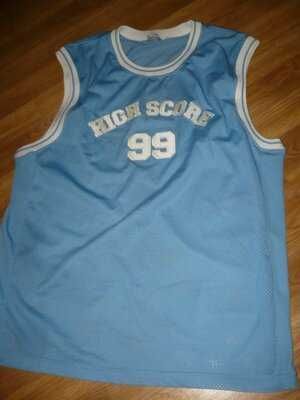 Форма футбольная голубая с белым L XL