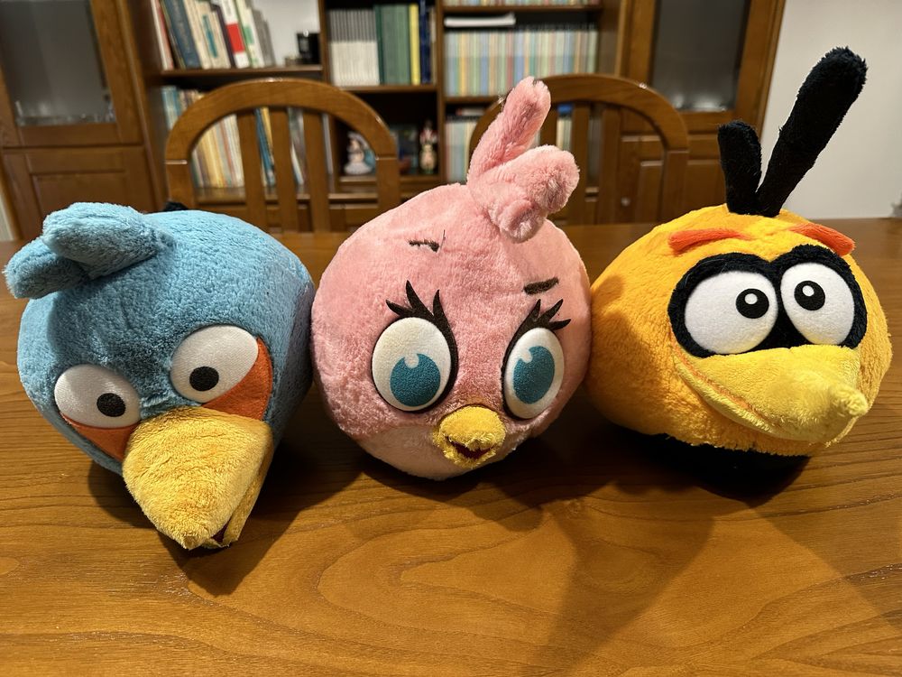 Peluches angry birds