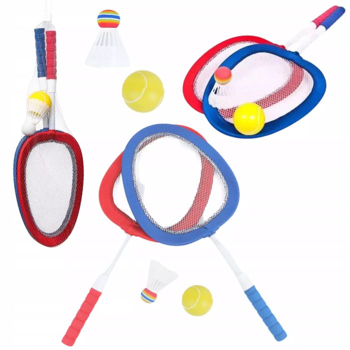 Zestaw do gry w badmintona. Maksik
