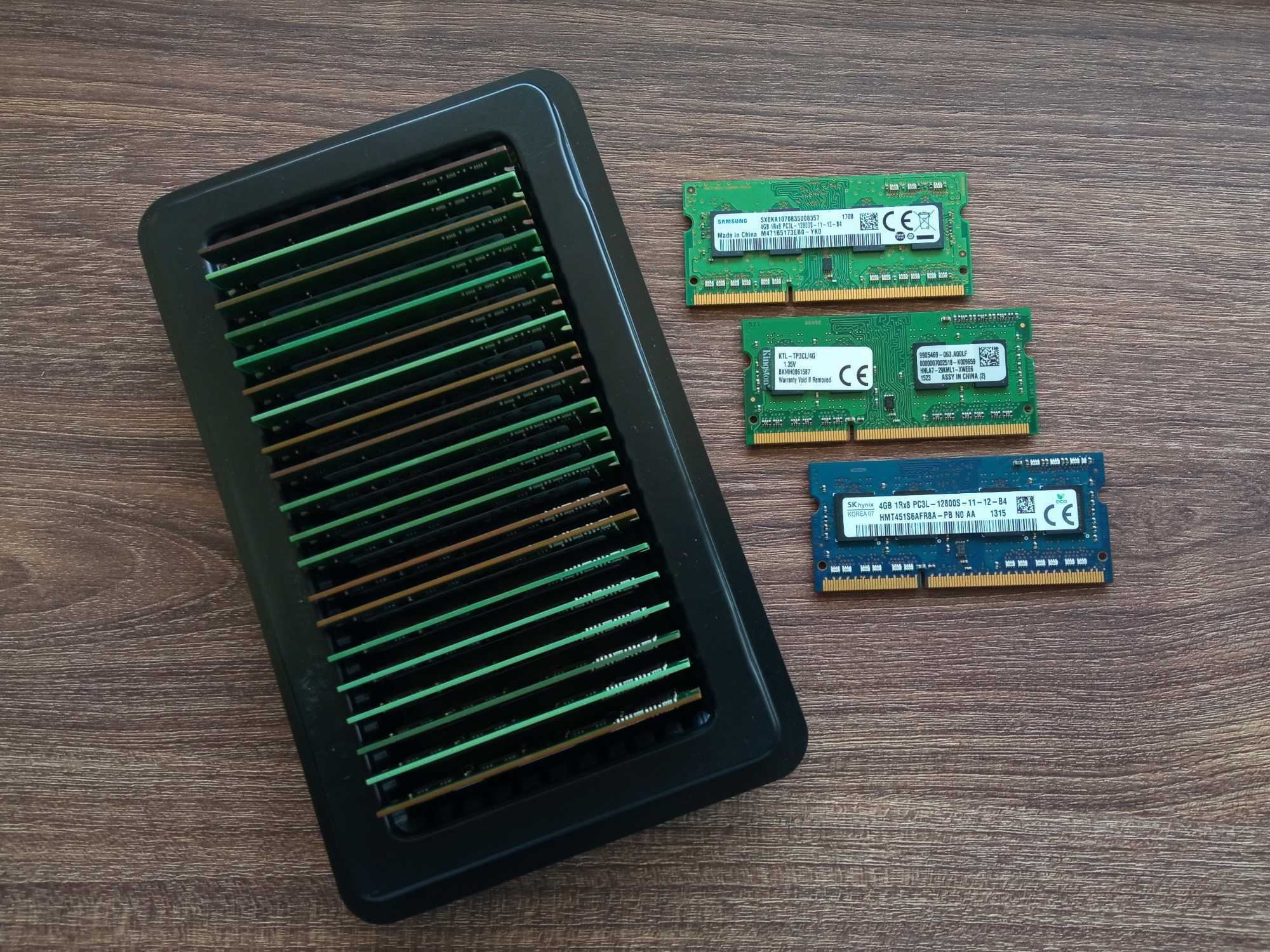 Память для ноутбука SO-DIMM DDR3L 4GB 1600MHz PC3L-12800S 1.35V