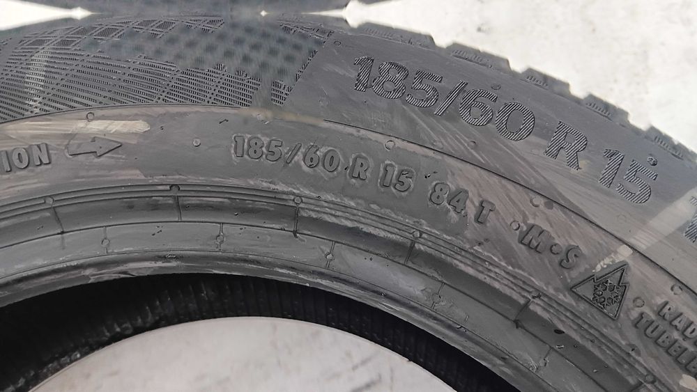 185/60/15 Continental wintercontact ts 860