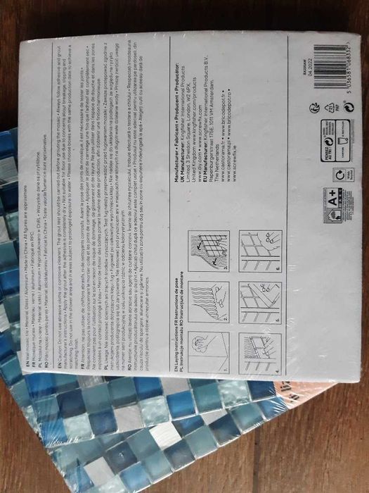 Mozaika ścienna kafelki GoodHome 3 sztuki