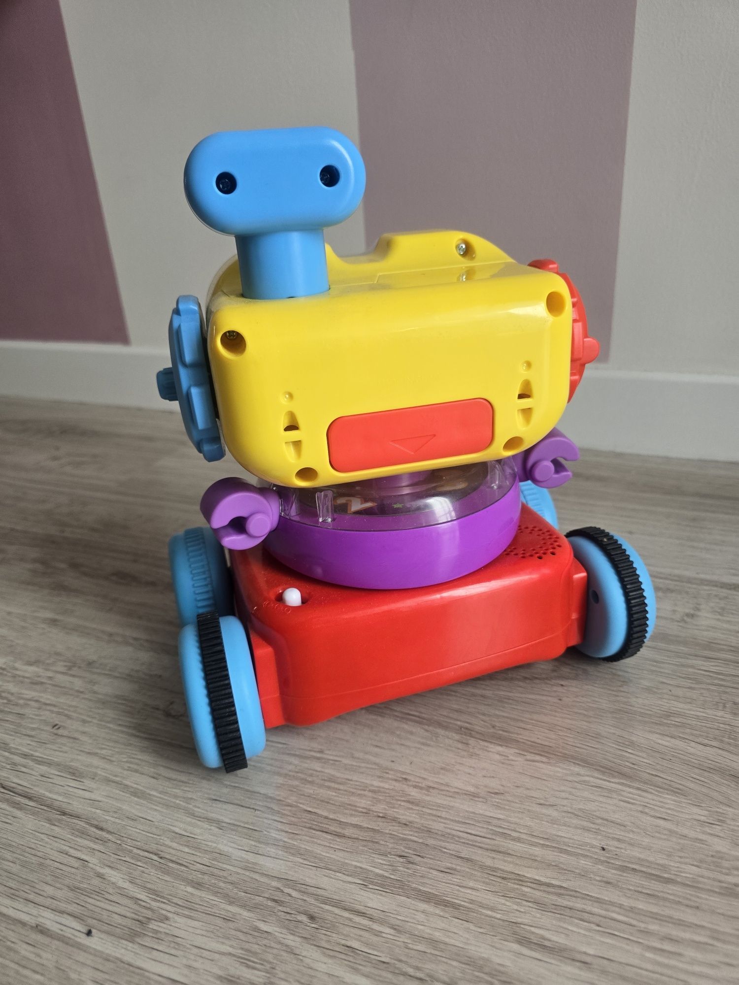 Robot fisher price zabawka do czworakowania niemowlę interaktywna