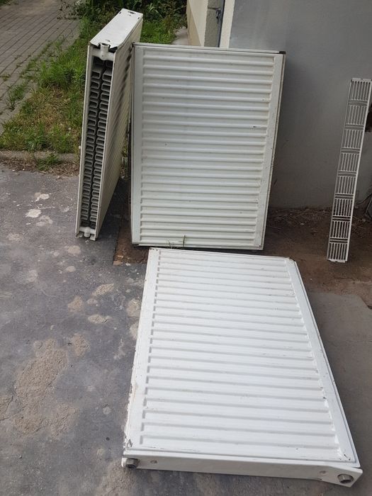 3szt Grzejniki Stalowe 90dł×60wys podłączenie boczne