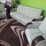 Sofa rozkładana plus dwa fotele