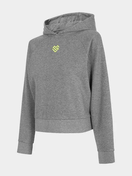 4F Nowa Bluza XS/S szara z kapturem koszula swetr bluzka kurtka