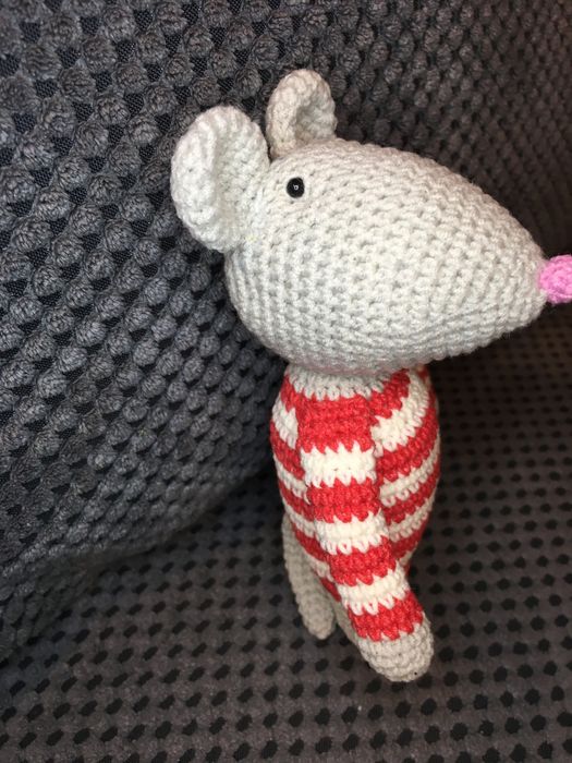 Myszka nie maileg amigurumi szydełko handmade