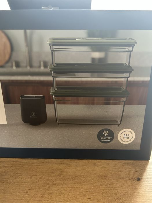 Pojemniki próżniowe Electrolux