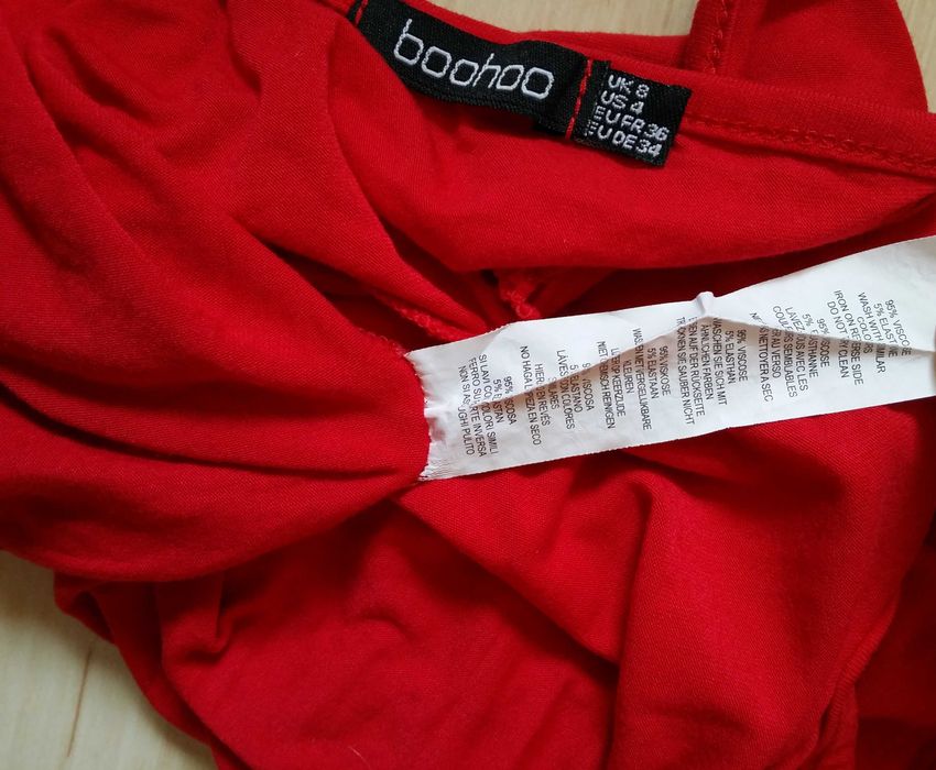 czerwone body odkryte plecy s bez rękawów obcisłe dopasowane wiskoza