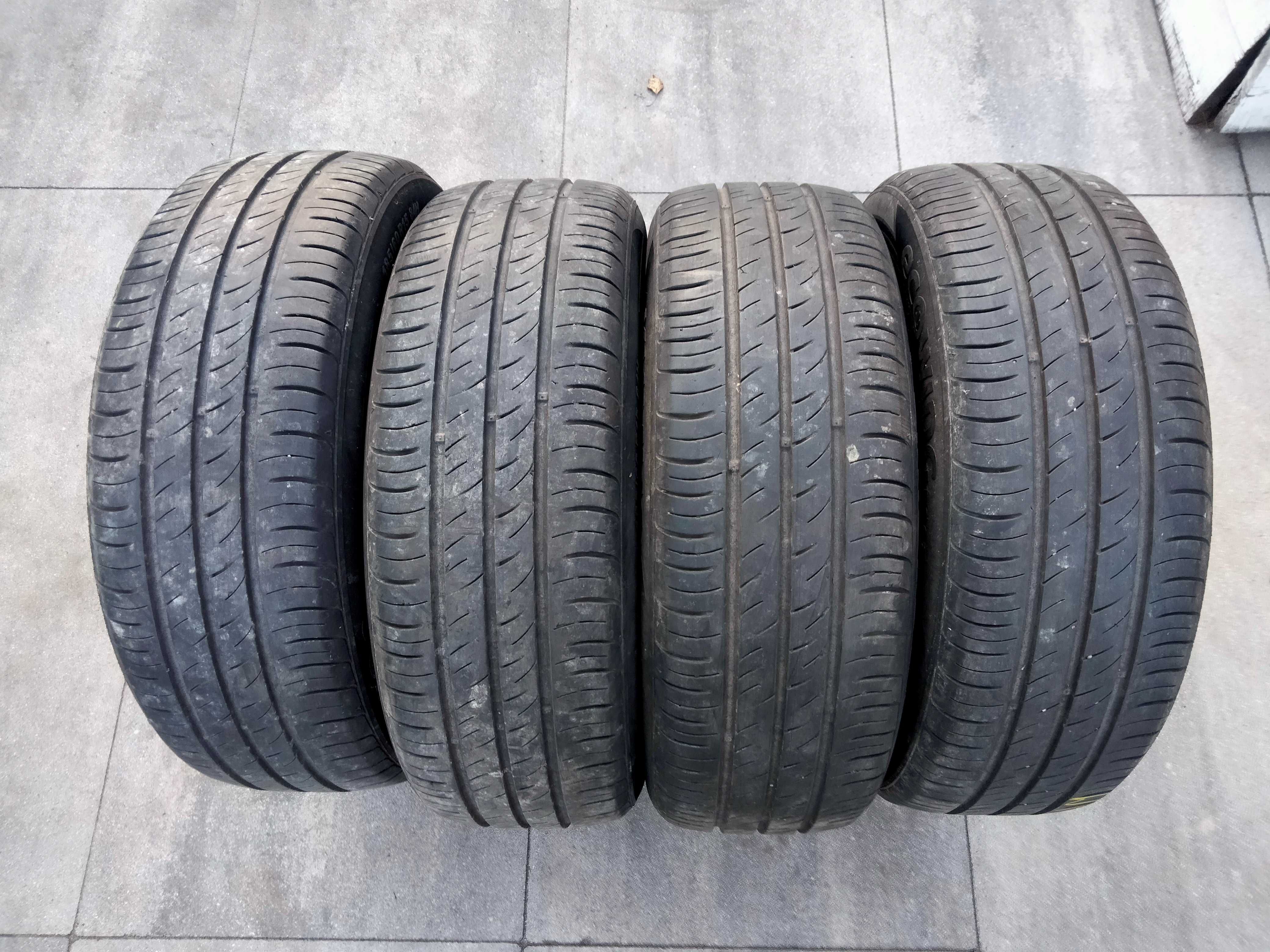 4szt opony lato 185/60R15 84H Kumho ecowing es01 6mm ladne