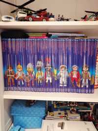 Coleção de livros da Playmobil