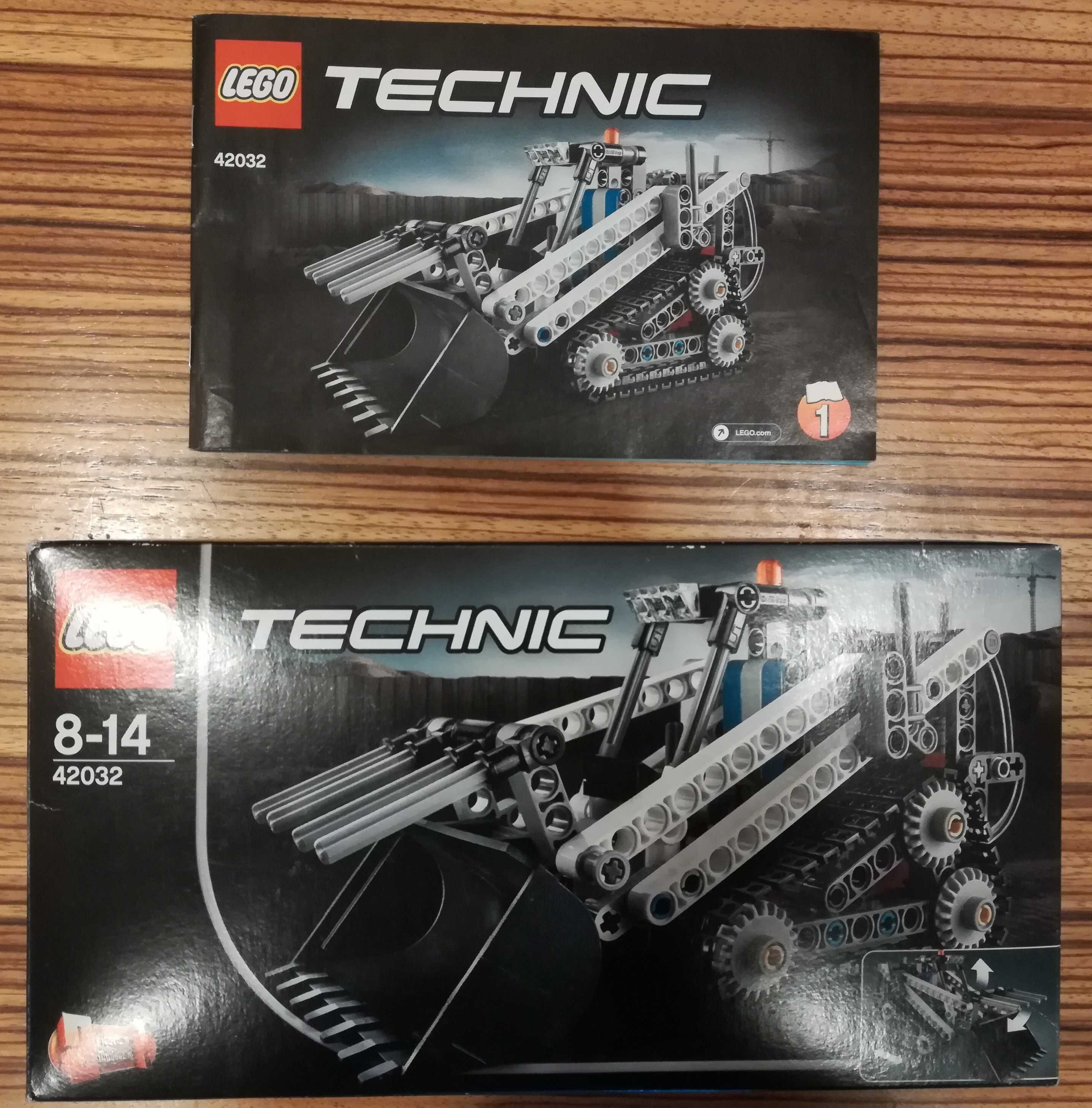 Lego Technic 42032 mała koparka gąsienicowa lub drugi pojazd stan bdb