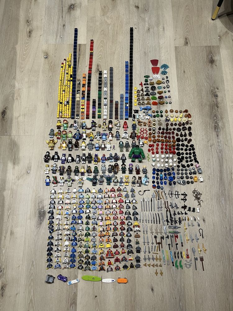 Figurki lego i akcesoria