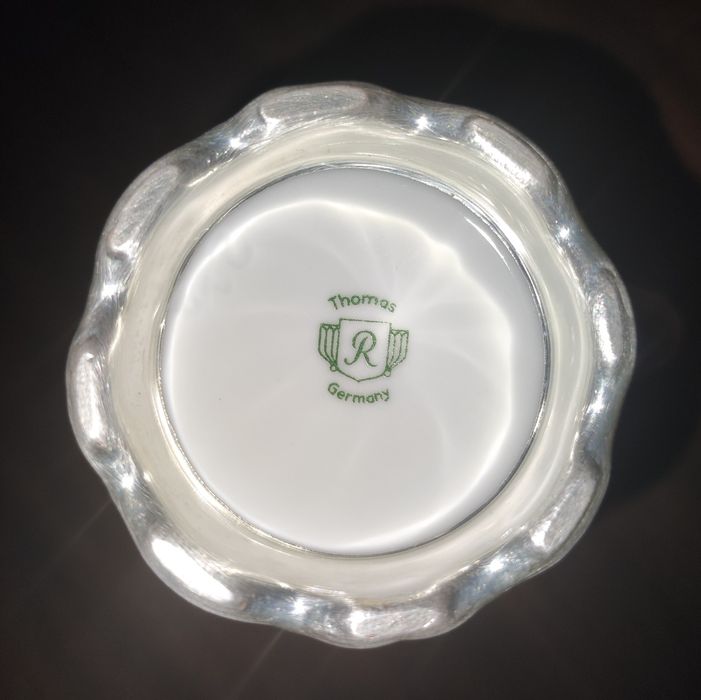 Serwis porcelana posrebrzana (silveroverlay) Thomas gr. Rosenthal