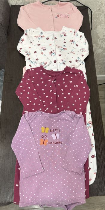 Чоловічки 80-86 George, Fox&bunny, боді Carters 18, 12-18 місяців