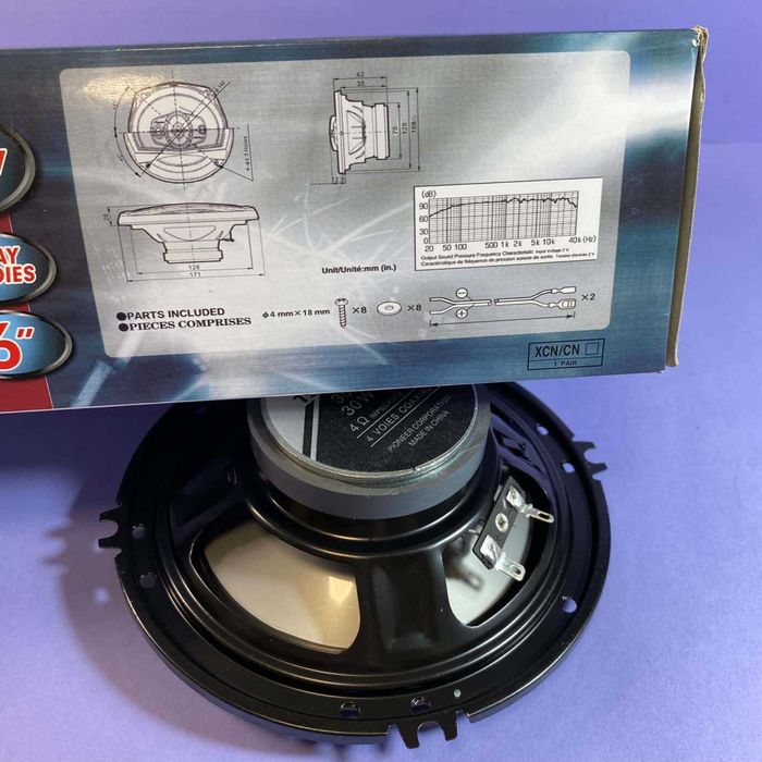 Колонки в машину TS-1695S 6 дюйм, 4 полос, 350W Цена производителя!