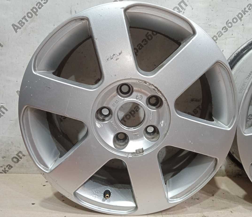 Диски R16 Skoda Octavia A5, оригинал 1Z0601025B7ZS. Разборка Octavia